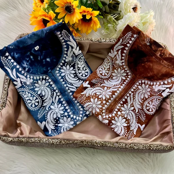 Luxurious feels Cotton Buy 1 Get 1 Free Butter Soft Chikankari kurtis