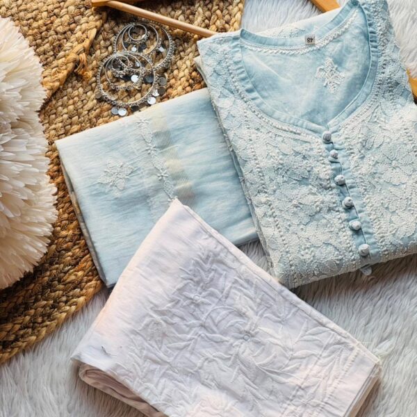 Luxurious feels Cotton Buy 1 Get 1 Free Butter Soft Chikankari kurtis