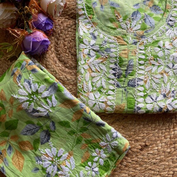 Luxurious feels Cotton Buy 1 Get 1 Free Butter Soft Chikankari kurtis