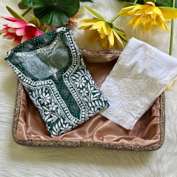 Luxurious feels Cotton Buy 1 Get 1 Free Butter Soft Chikankari kurtis