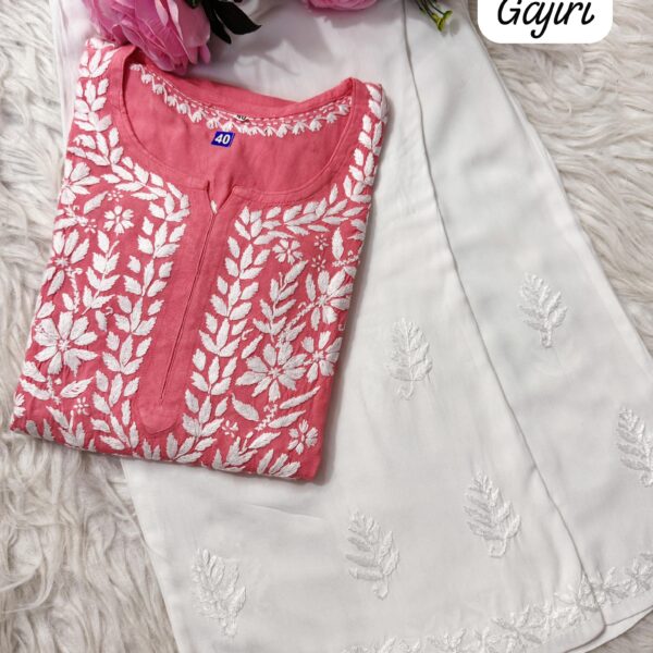 Lucknowi Chikankari Handwork